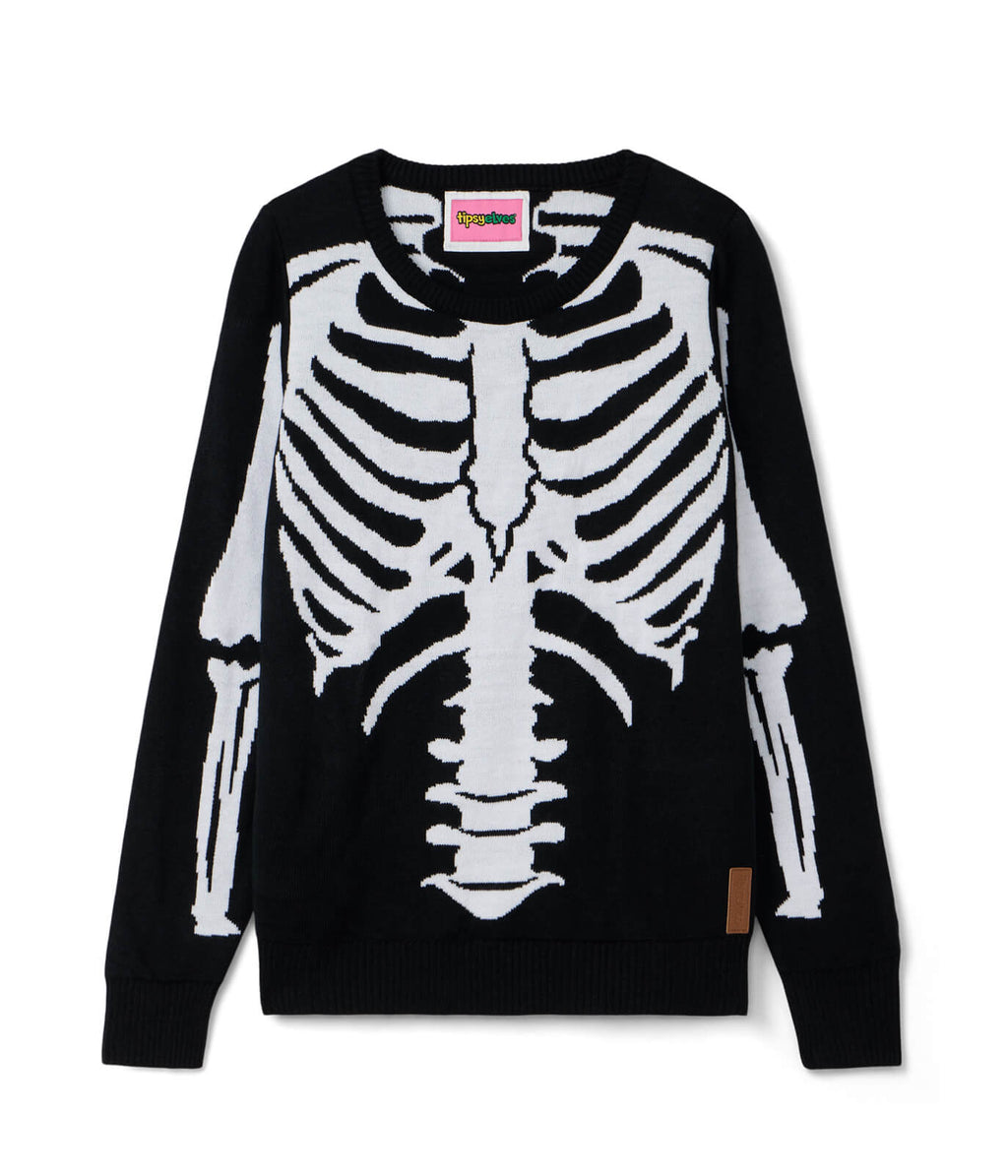 Women's Skeleton Light Up Sweater