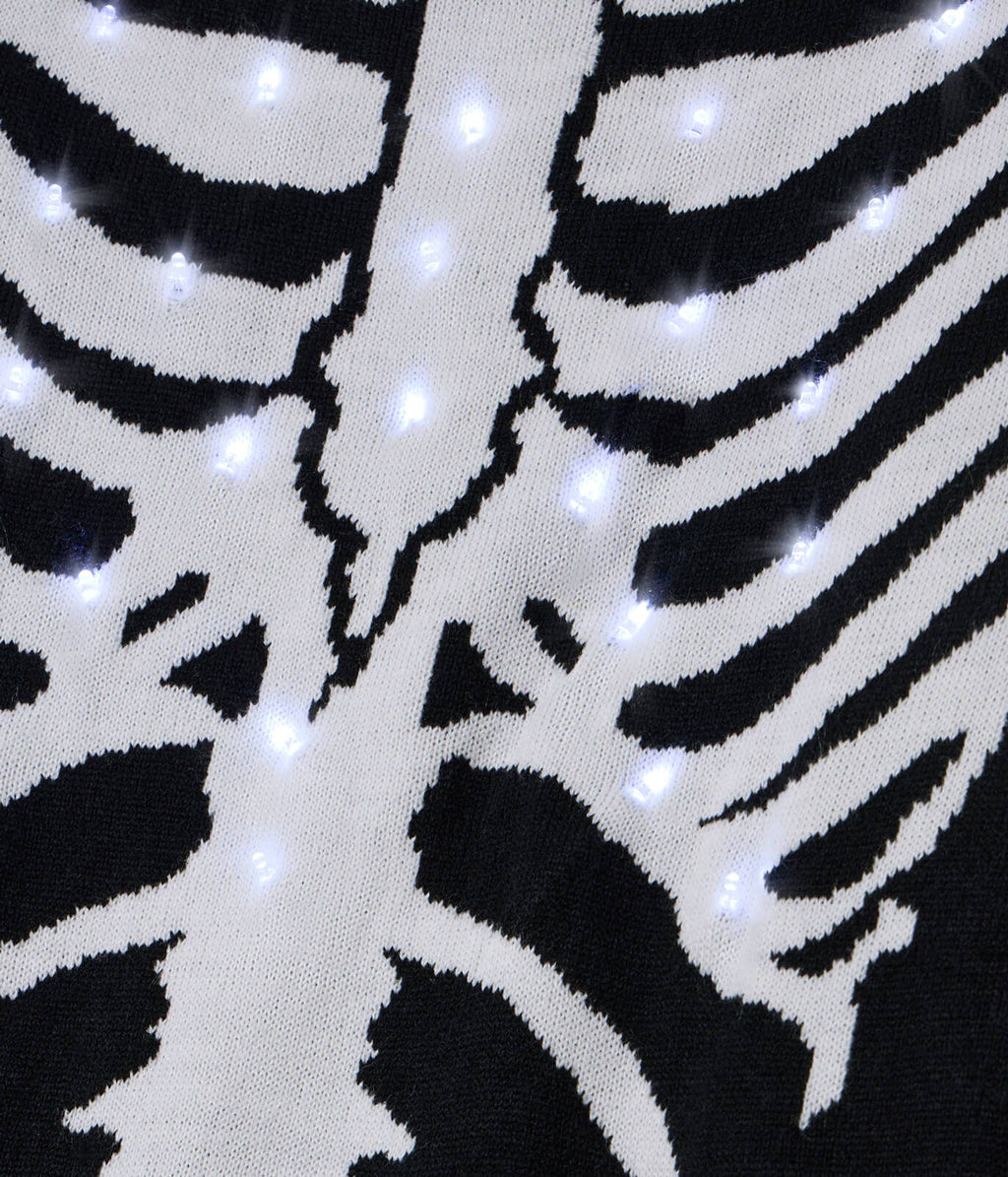Women's Skeleton Light Up Sweater