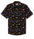 Men's Black Magic Button Down Shirt