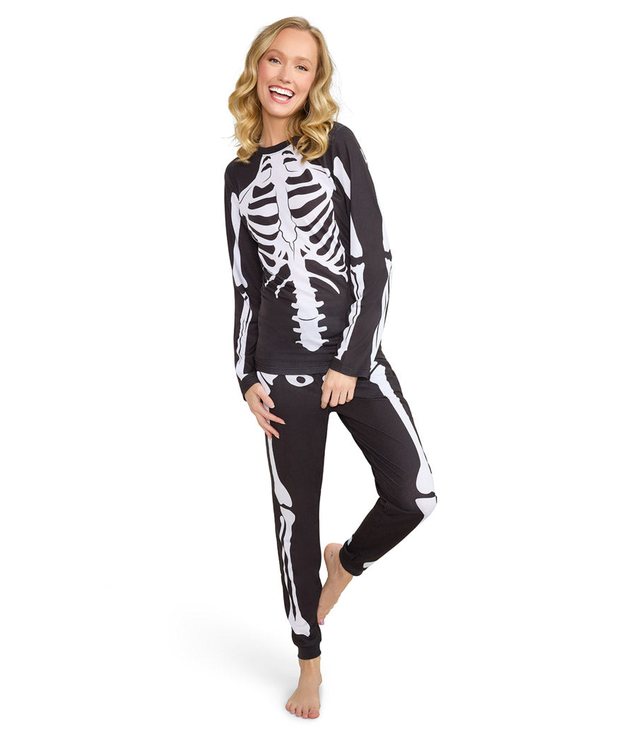 Women's Skeleton Pajama Set