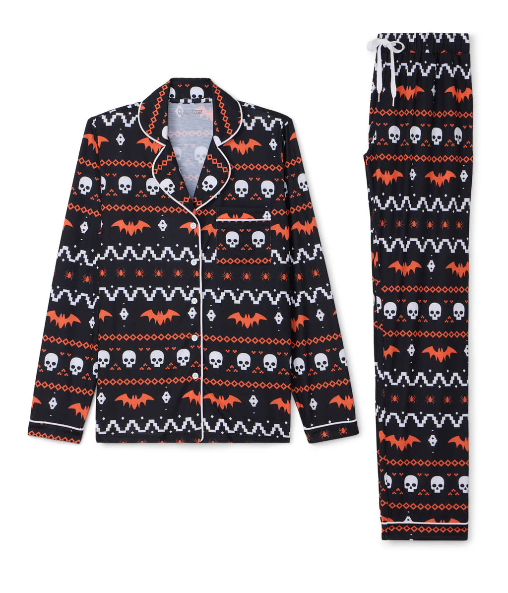Women's Creature of the Night Halloween Pajama Set