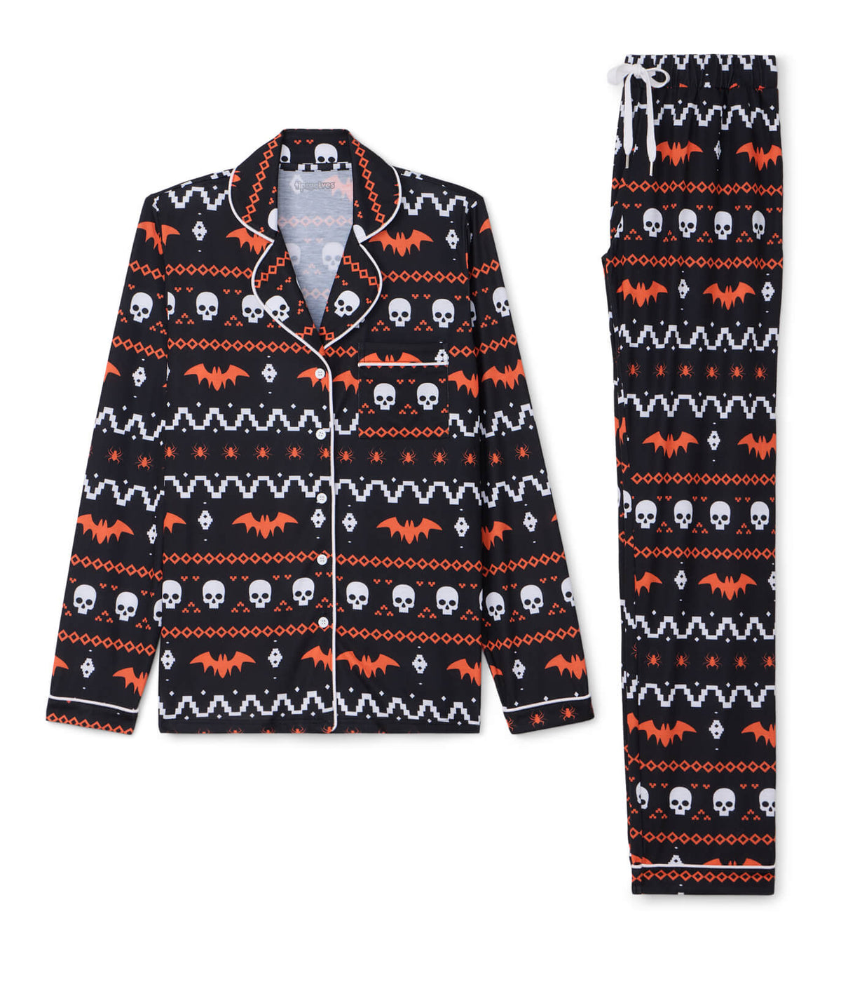 Women's Creature of the Night Halloween Pajama Set