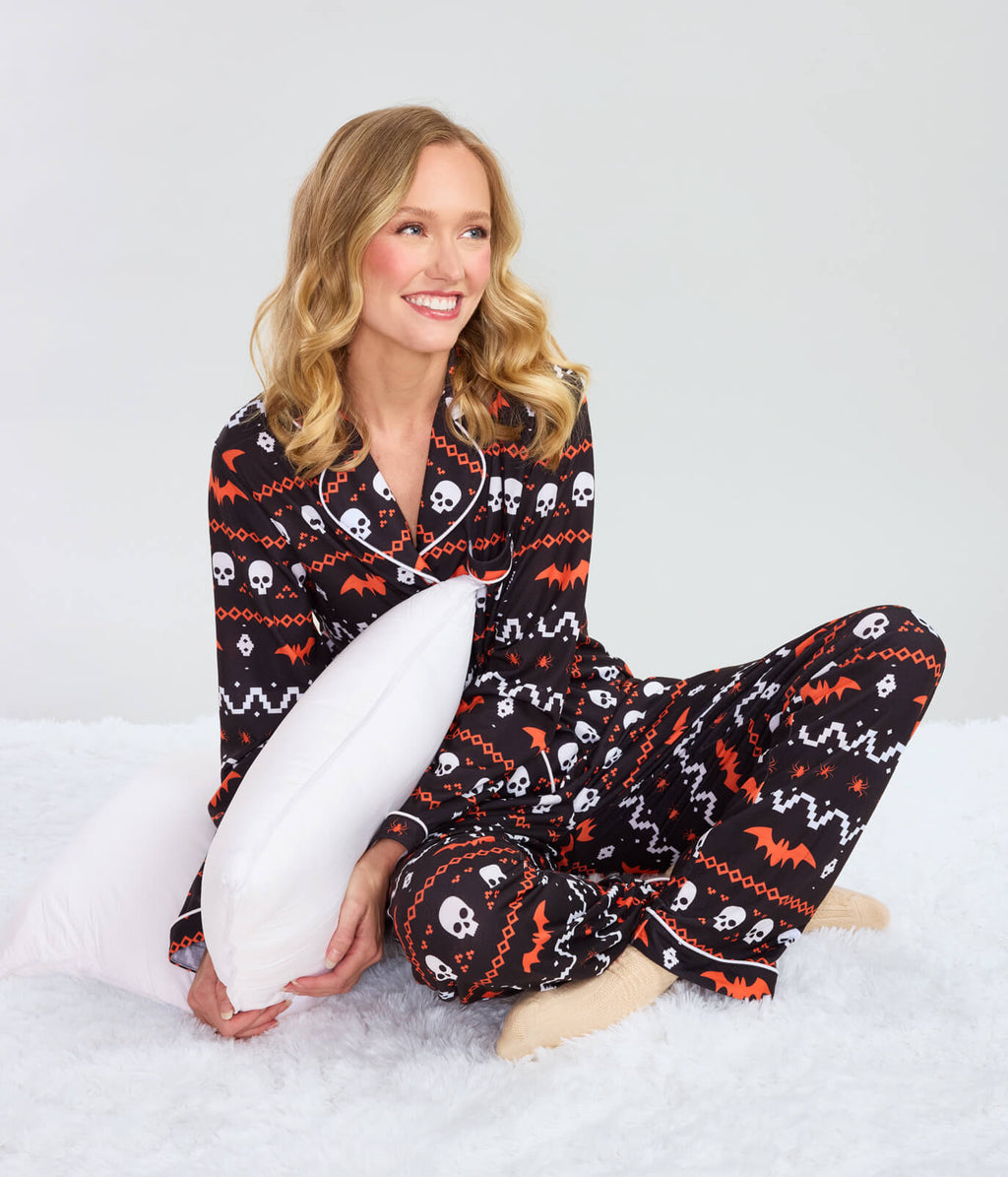 Women's Creature of the Night Halloween Pajama Set