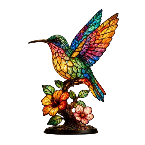 Nessally Stillwing Hummingbird Lamp