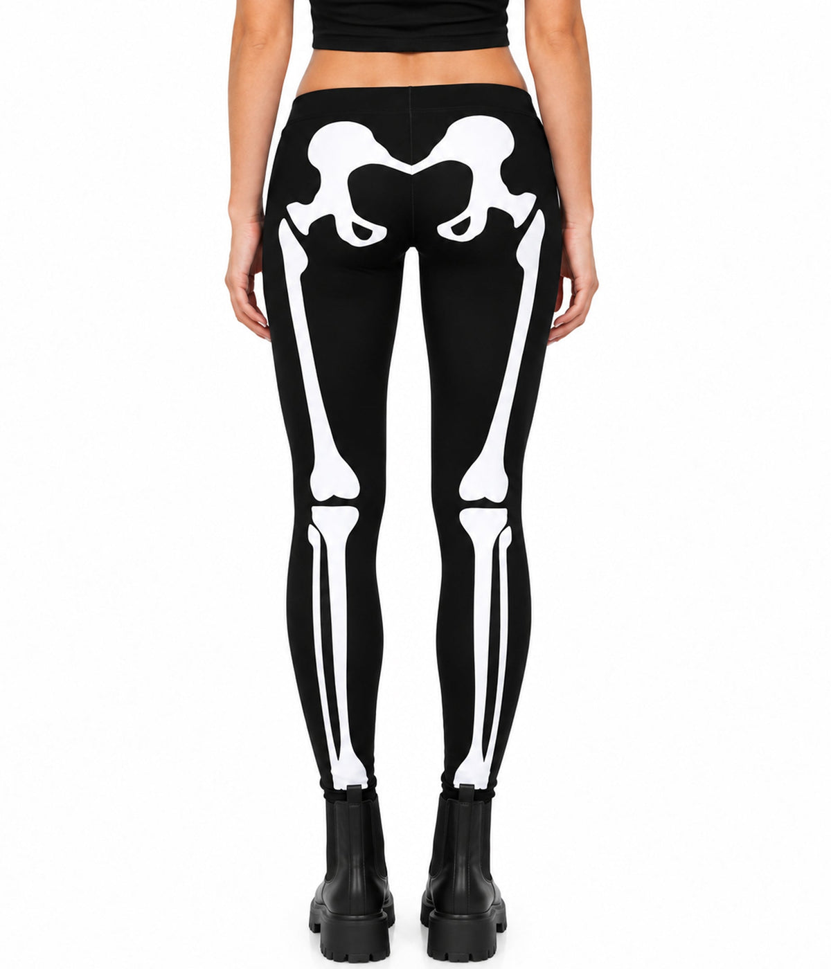 Skeleton High Waisted Leggings