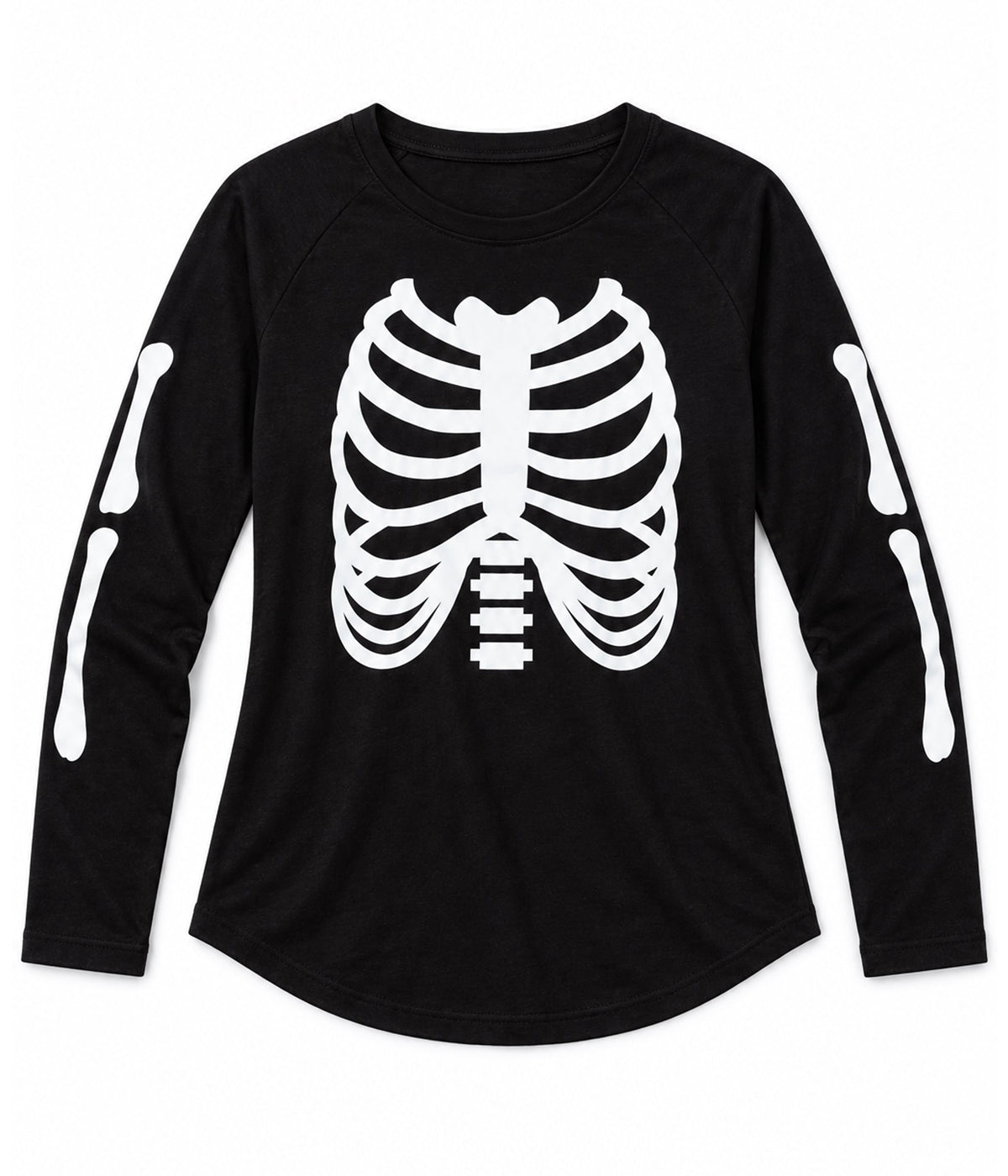 Women's Long Sleeve Skeleton Shirt